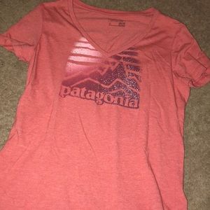patagonia v neck t-shirt